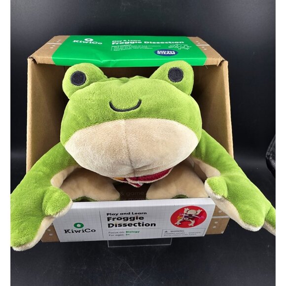 Kiwico | Toys | Kiwico Play Learn Froggie Dissection Plush Steam Toy ...